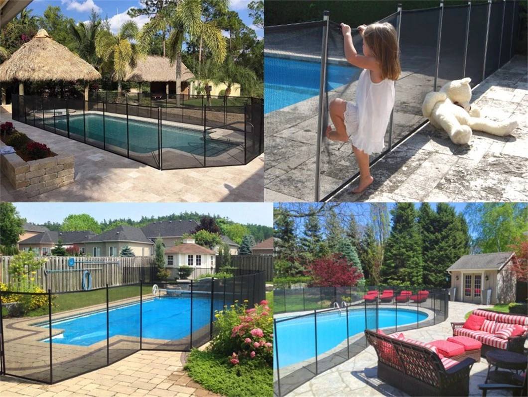 High Quality Security Aluminum Safety Pool Fence Baby Gate Kiddy Fences
