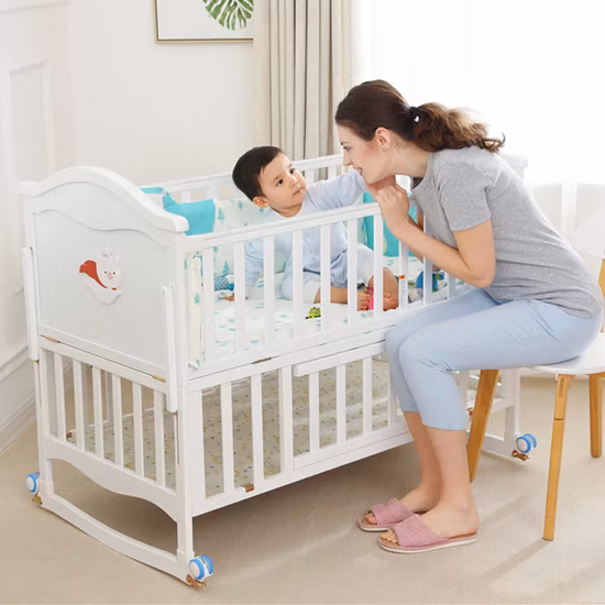Ensembles de meubles de chambre d'enfant Fabricants de berceaux en bois pour bébé Lit bébé/lit panier bébé/lit bébé poupée