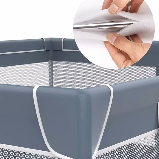 Grande clôture de sécurité pliante en forme de rectangle pour bébé, parc réglable pour tout-petits, garde-corps rampant