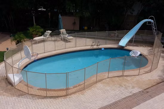 Clôture de piscine de sécurité en aluminium de haute qualité, barrière pour bébé, barrière pour enfants